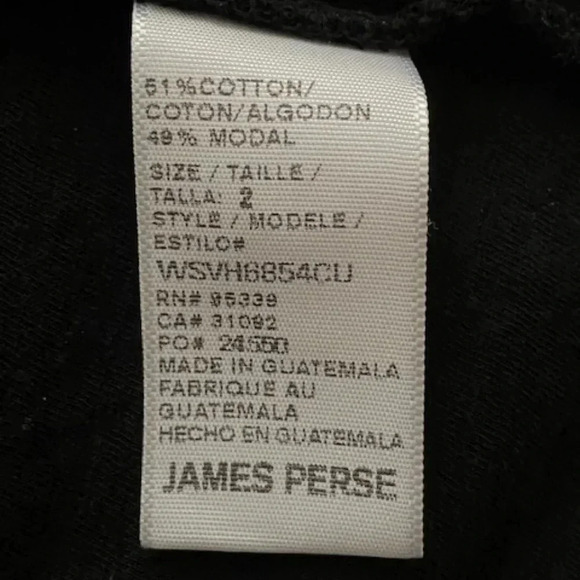 James Perse Standard Women's Button Down Mini Dress Shirt Size 2 (Medium) - Picture 5 of 7